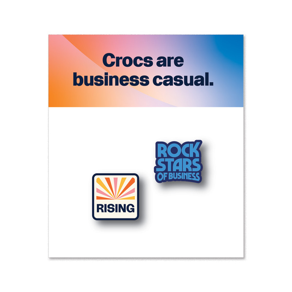 Croc charms- Set 2 Rock Stars